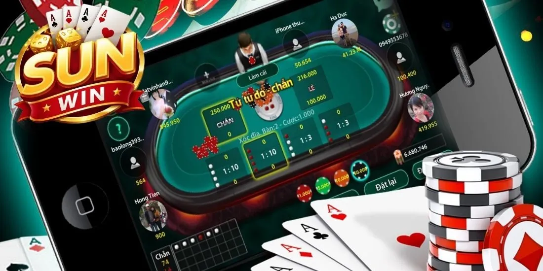 App IOS tại cổng game bài Sunwin